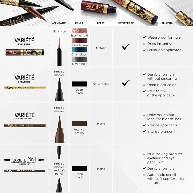 Variete Sparking Liquid Eyeliner (Get 50% off at checkout)