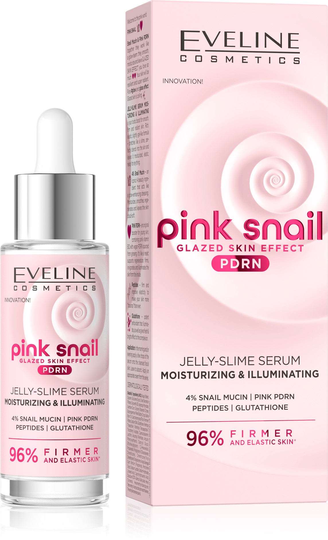 Pink Snail PDRN Jelly Slime Serum