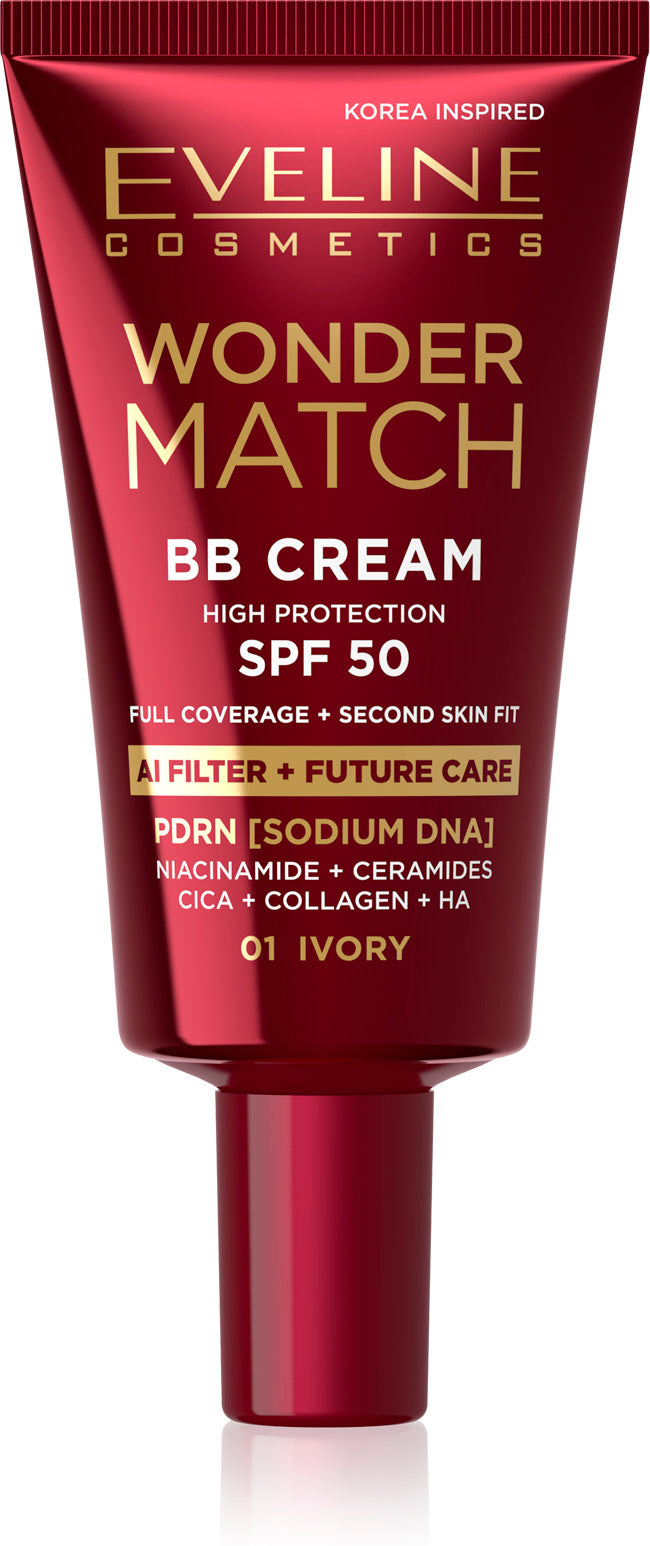 Wonder Match BB Cream with SPF 50 - Buildable Coverage & Satin Finish