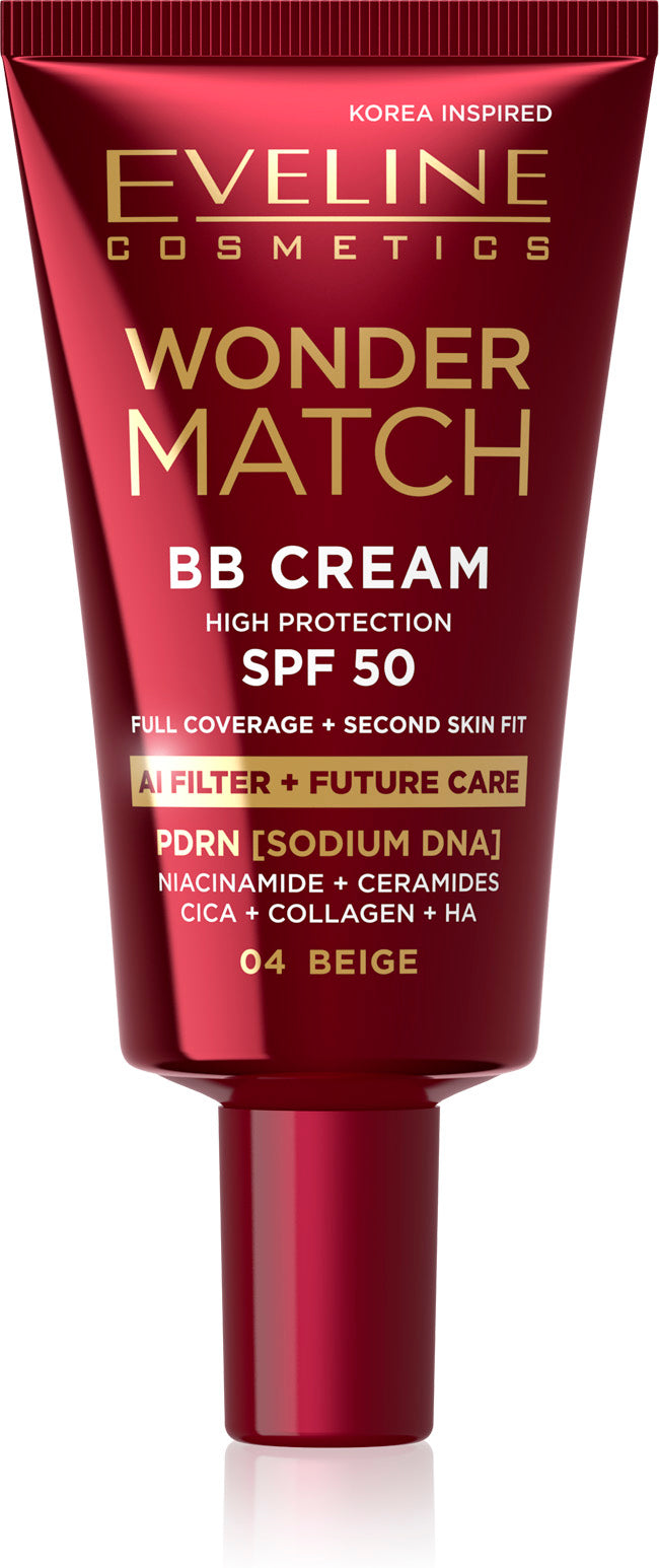 Wonder Match BB Cream with SPF 50 - Buildable Coverage & Satin Finish