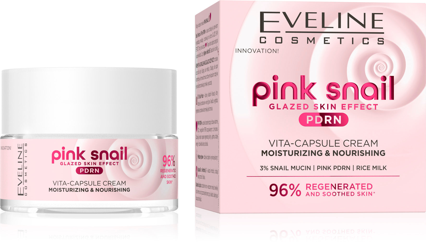 Pink Snail PDRN Moisturising and Nourishing Cream