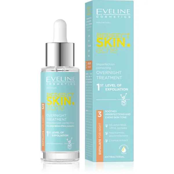 Perfect Skin ACNE Imperfection Correcting Overnight Treatment - 1st Level of Exfoliation