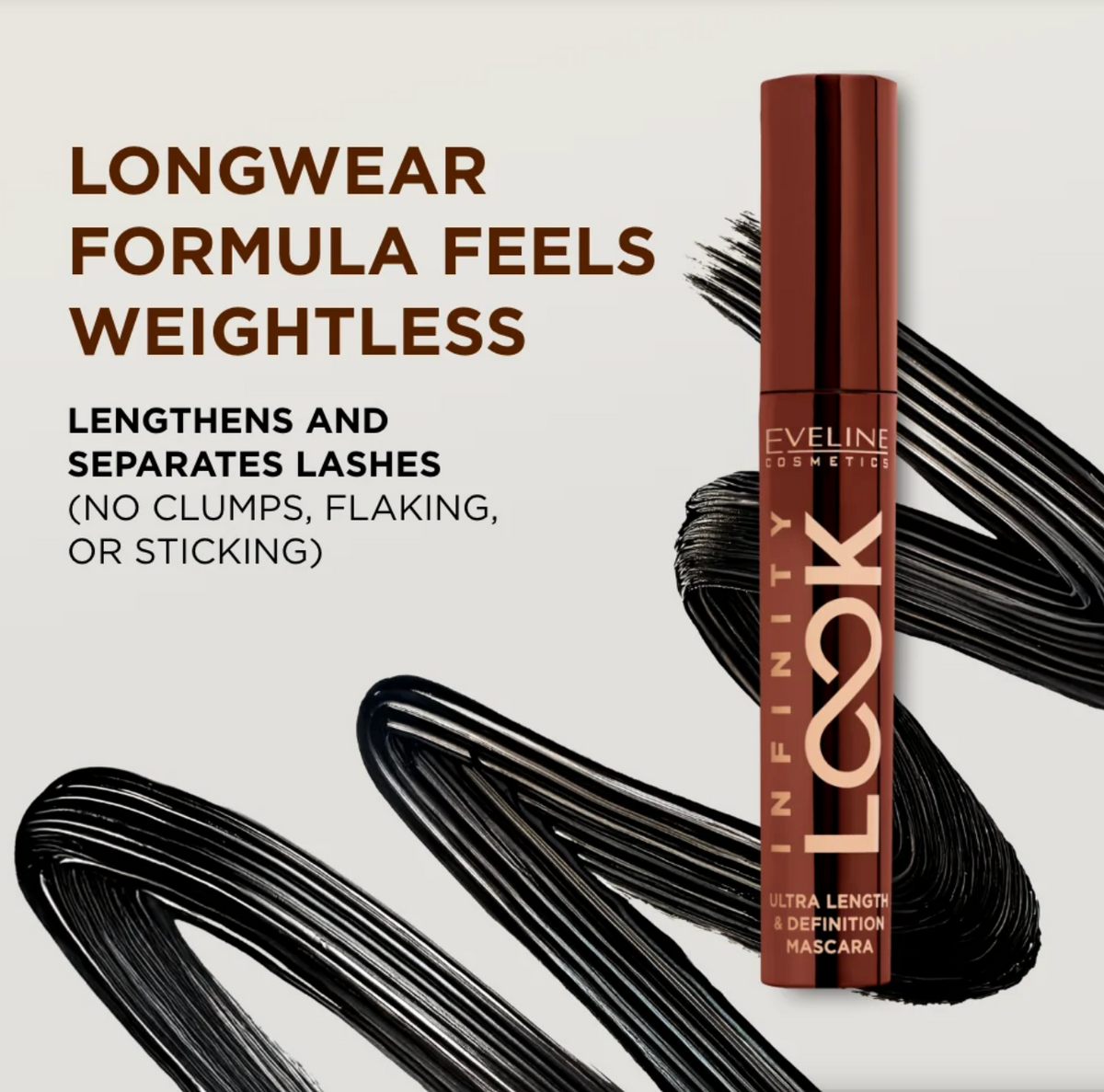Infinity Look Ultra Length & Definition Mascara – Intense Black