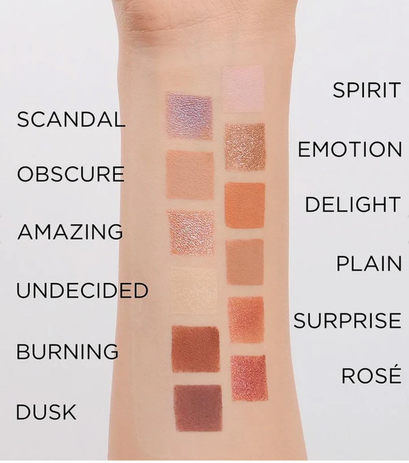 Shocking Nudes - Eveline Nude Eyeshadow Palette of 12 Colours (Get 50% off at checkout)