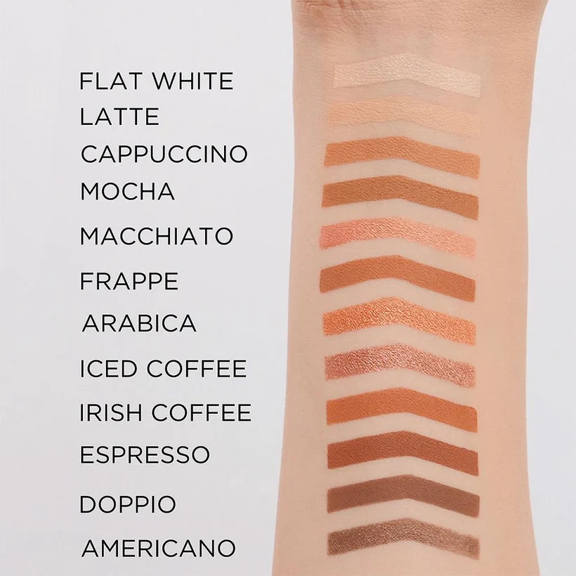 Charming Mocha Eyeshadow Palette - 12 colors