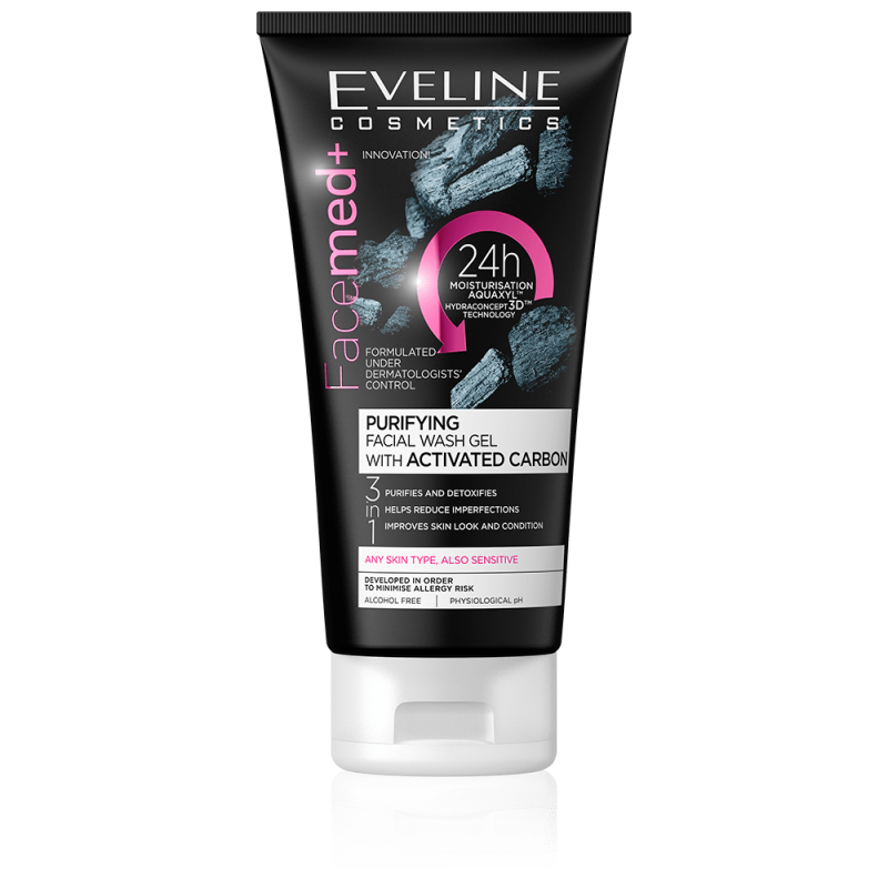 Face Wash Gel With Activated Carbon
